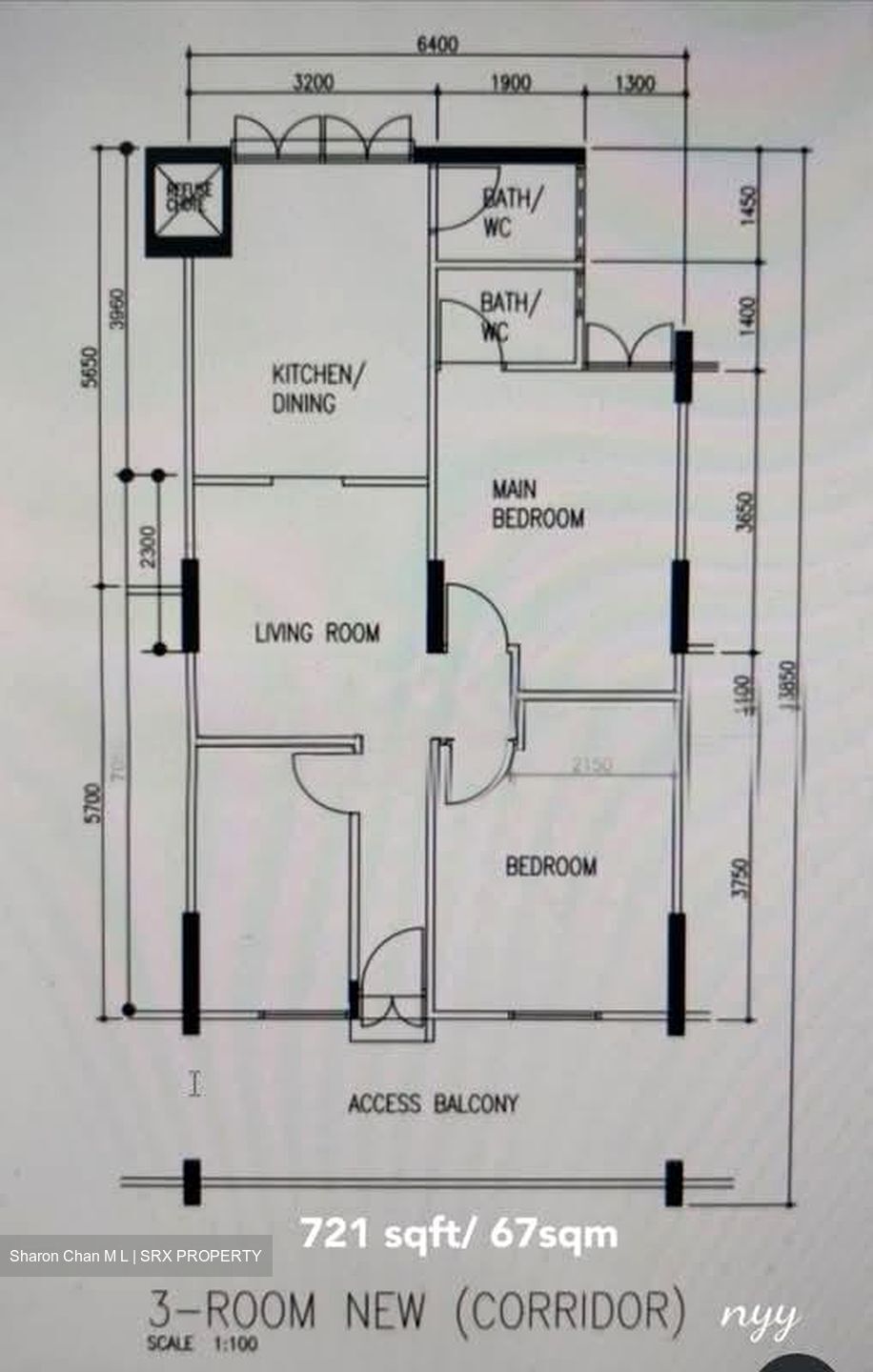 Blk 427 Clementi Avenue 3 (Clementi), HDB 3 Rooms #565138841